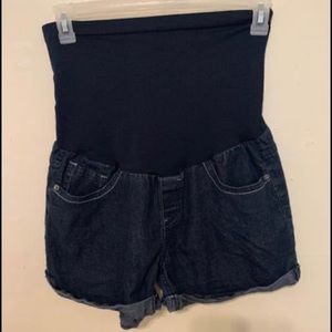BellaVida maternity denim shorts XL